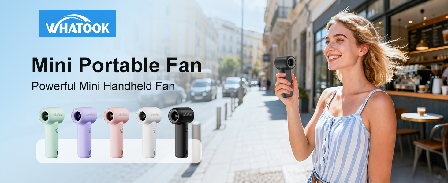 mini small pocket fan portable handheld hand personal held cruise turbo