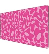 Gaming Mouse Pad Large Desk Mat XXL Mouse Pad Non-Slip Rubber Base Keyboard Pad Waterproof Deskto...