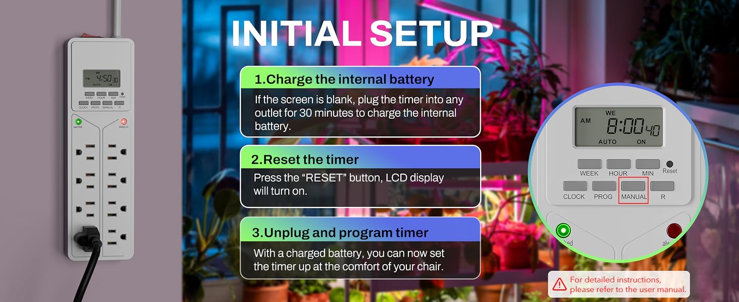 timers for electrical outlets