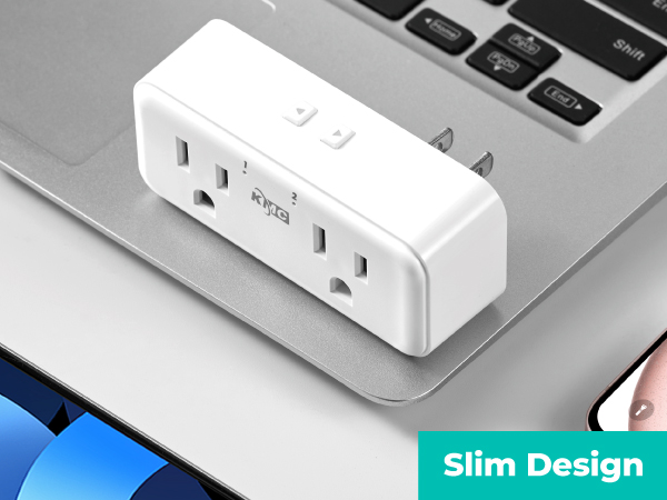 Smart Plug Duo Slim Design - KMC 30230