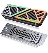 GRAUGEAR PS5 SSD Heatsink Cover Set, PS5 M.2 Cooling Kit – M.2 SSD Heatsink + PS5 SSD Heatsink Co...