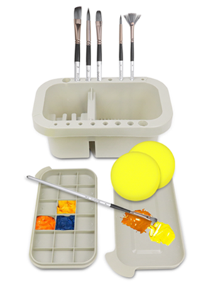 paint brush organizer