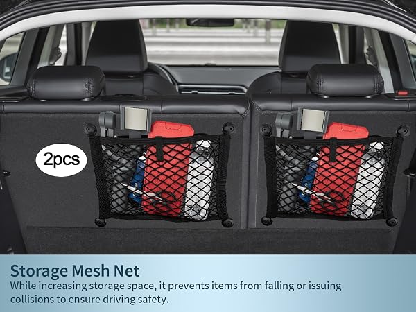 Small Cargo Net Pouch Bag
