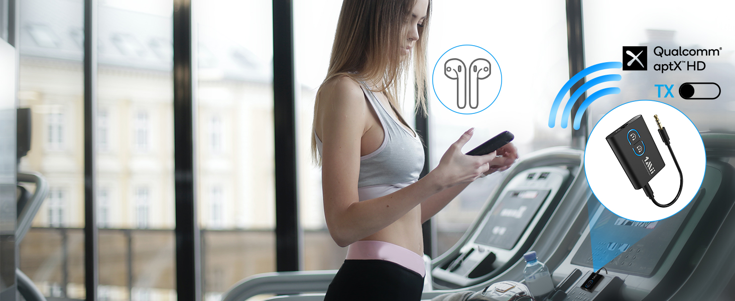 bluetooth transmitter for GYM