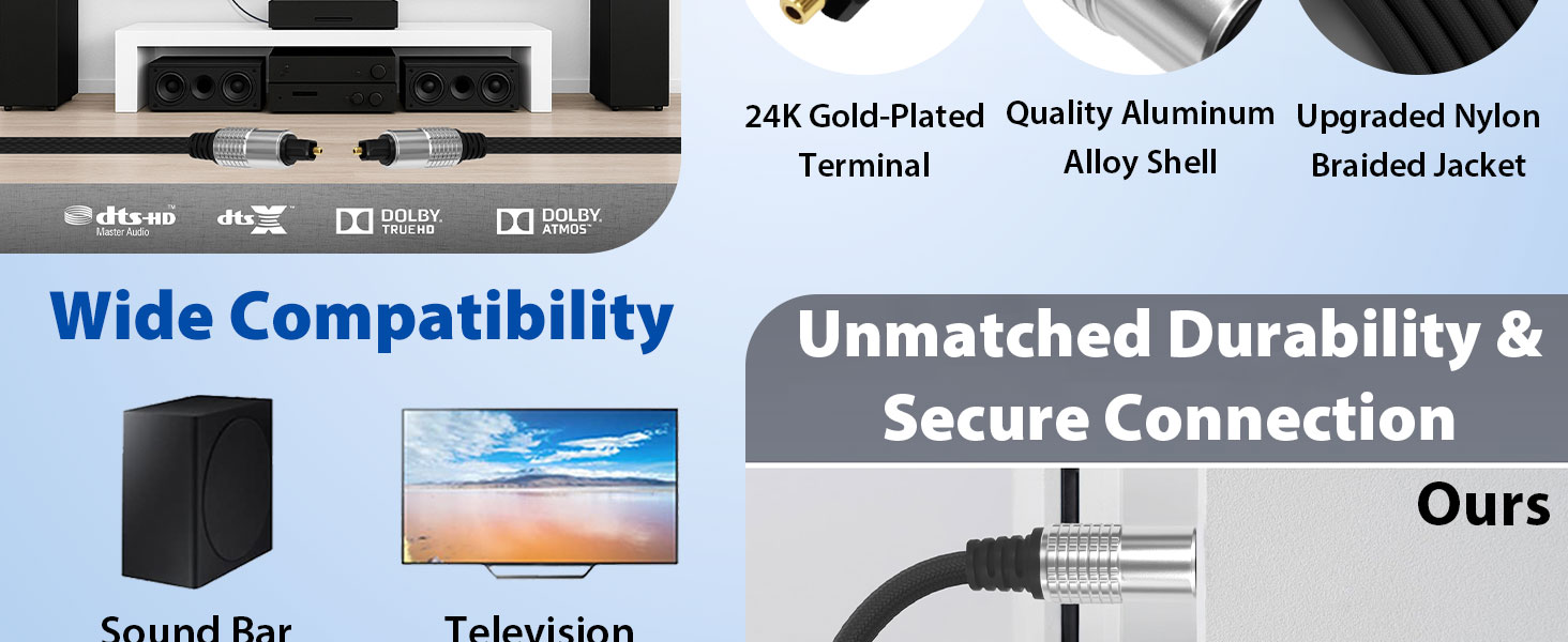 Wide compatibility