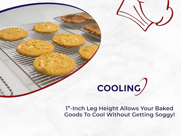 stainless steel cookie sheet, cookie cooling racks for baking, baking sheets for oven nonstick set