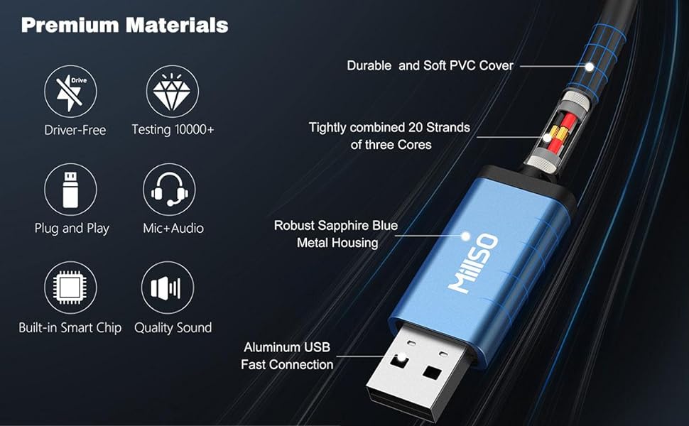 usb headphone splitter