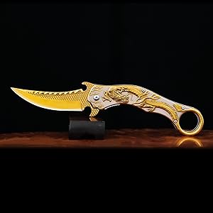 SISITECH Cool 3D DRAGON Pocket Folding Knife