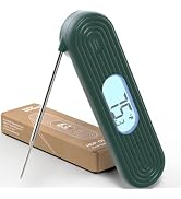 ONLY HUMAN HDP-01 Digital Instant Read Meat Thermometer, High Accuracy Food Cooking Thermometer w...