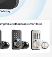 Ulecoce WiFi Gateway, Compatible with Smart Life App and Tuya App | Supports 2.4GHz & 5GHz Dual-B...
