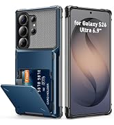AFGHOA for Samsung S26 Ultra Wallet Case 5 Credit Card ID Holder Flip Cover | for Galaxy S26 Ultr...