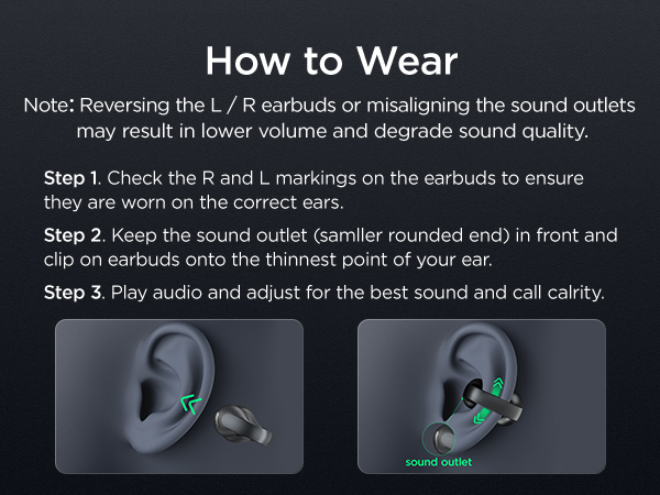 ear clip bluetooth headphones