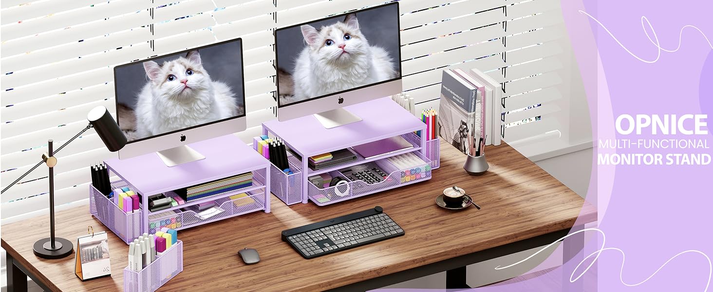 monitor stand for desk organizers and accessories computer stand riser office organization desktop
