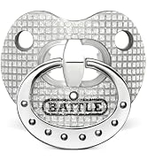 Battle Sports Binky Oxygen Football Mouthguard - Detachable Strap, Maximum Breathability, Works w...
