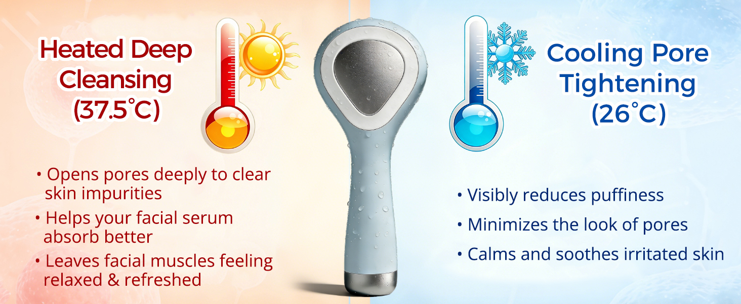 Face brush using heating mode to introduce essence liquid for skin tightening
