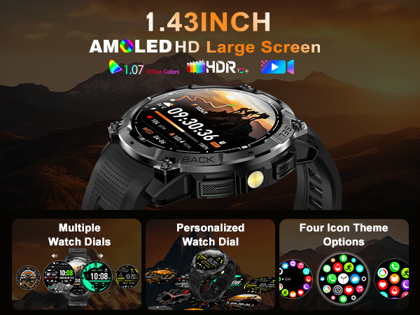1.43inch AMOLED