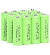 Fuspower 2/3AAA NiMH Rechargeable Battery 1.2V 400mAh Rechargeable Battery Button Top 2/3aaa Batt...