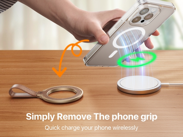 magnetic phone grip