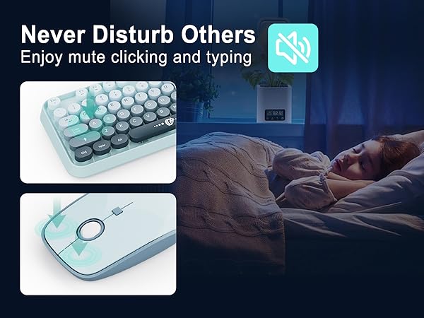 wireless keyboard and mouse colorful keyboard and mouse wireless typewriter keyboard wireless