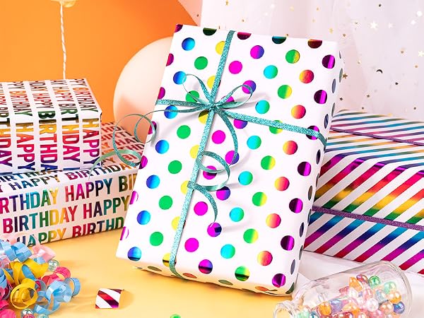 WRAPAHOLIC Birthday Wrapping Paper