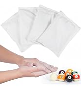 DOITOOL Billiard Chalk :4PCS Talco Talcum Powder Bowling Powder Bag Pool Hand Chalk White Talc Ba...