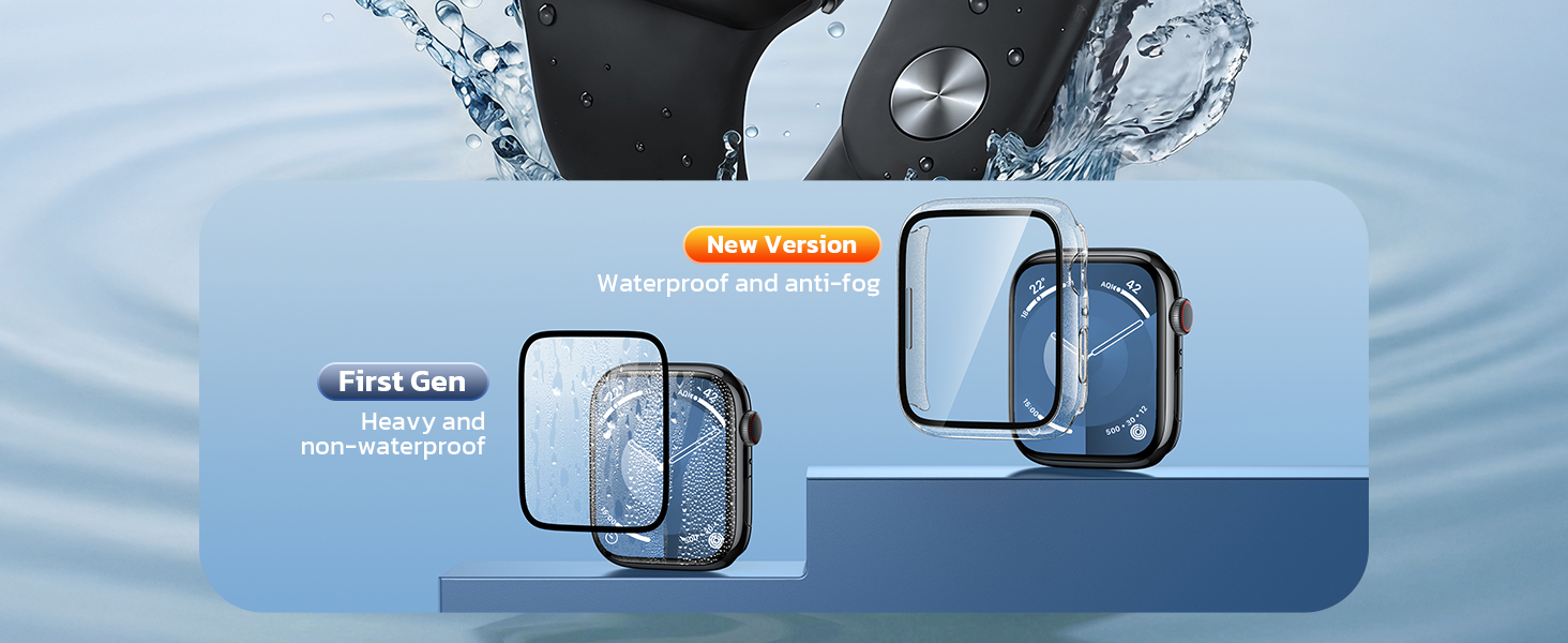 Waterproof Case for Apple Watch S9/S8/S7 -P4