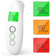 Momcozy Non-Contact Forehead and Ear Thermometer, Digital Infrared Thermometer for Adults and Chi...