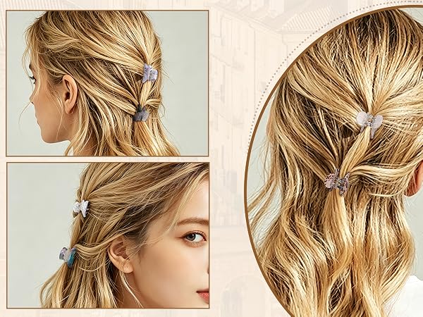 small hair clips claws girls toddlers women