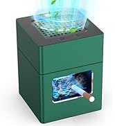 Rechargeable Mini Ashtray with Lid,Detachable Ash tray with Lighter,Aluminum Smokeless Trash Can ...