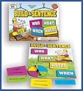 LEARNING ADVANTAGE-6002 Build-A-Sentence - Learning Games for Kids - Sentence Building and Litera...