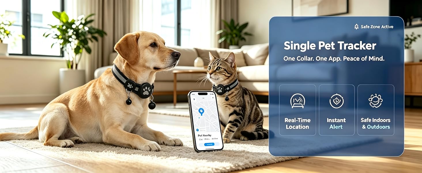 You can locate and track it on your mobile phone.
