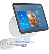 ZHGM Wall Mount for Echo Show 11 and Echo Show 8 4th Generation, Swivel and Tilt Wall Bracket, Al...