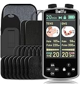 TENS EMS Unit Muscle Stimulator for Pain Relief Therapy - 4 in 1 D.I.Y & TENS & EMS & Relax-Pulse...