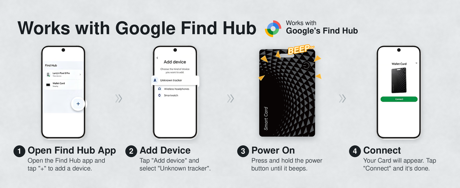connect with Google find hub