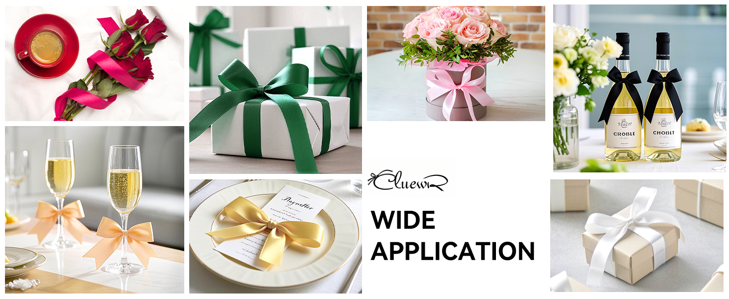 ribbon for flower bouquet