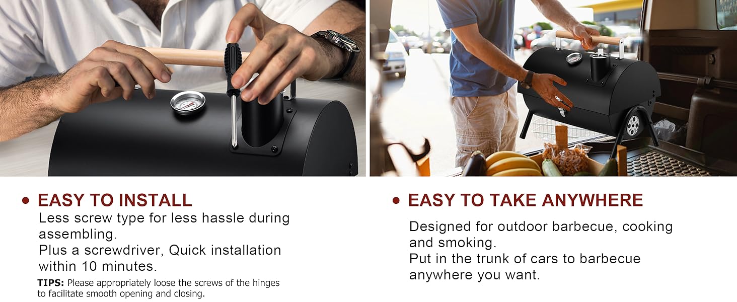 charcoal grill portable barbecue grilling tabletop bbq camping mini small outdoor griller camp