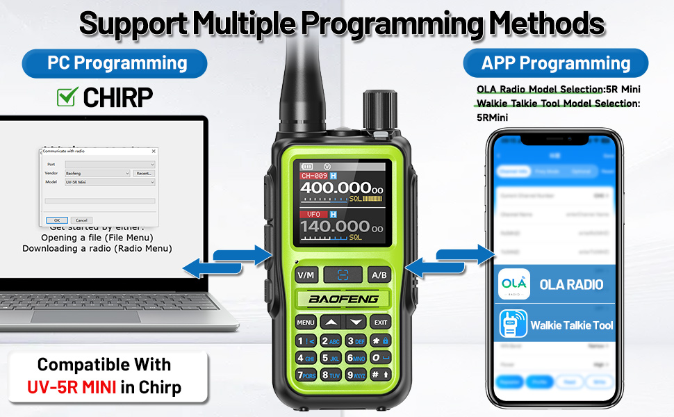 APP Programming And CHIRP Programming