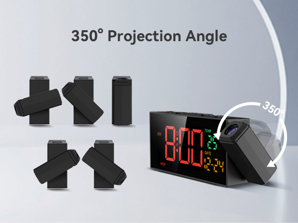 350° Rotatable Projector