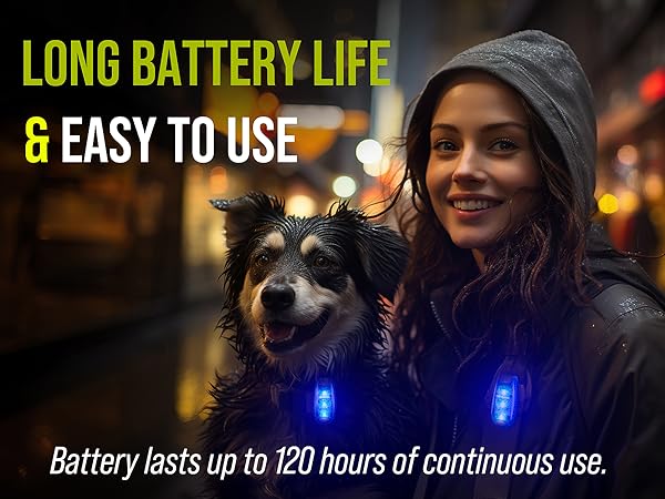 safety lights for walkers runners at night dark dog walk stroller wheelchair kayak running road