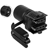FajerminArt Trailer Light Adapter,Trailer Plug Adapter 7 Pin to 4 Pin/5 Pin Connector, 12V Traile...