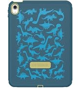 OtterBox Defender Series Pro Case for iPad (A16 & 10th Gen) - Blue/Lime | Roar & Explore Print, H...