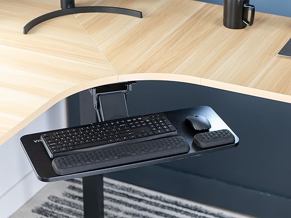 Fits straight and corner desks