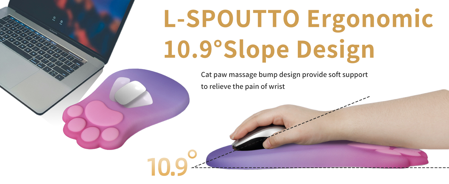 pink mouse pad