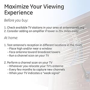 maximize your viewing experience before you buy research channels in your area