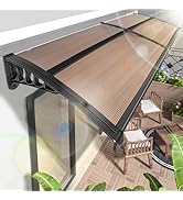 40"x48" Window Awning Door Canopy for Patio, Easy to Install Door Awnings for Entrances, Porches,...