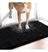 Muddy Mat AS-SEEN-ON-TV Highly Absorbent Microfiber Door Mat and Pet Rug, Non Slip Thick Washable...
