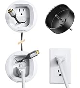 Perlegear in-Wall Cable Management Kit, TV Cord Hider for Wall Mounted TV and Speakers, Power and...