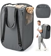 House Again Laundry Backpack, 76L Heavy Duty Laundry Bag Backpack for College Dorm & Travel, 210D...