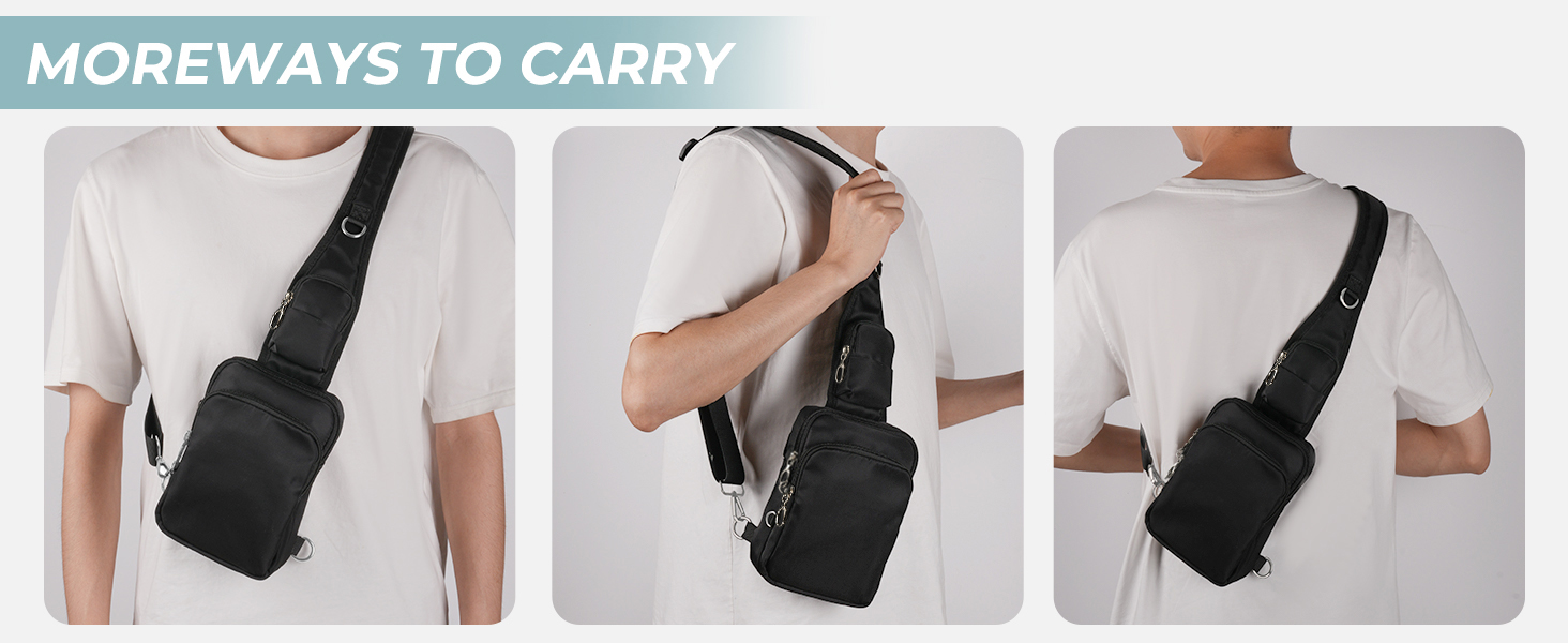 crossbody bag for women and men