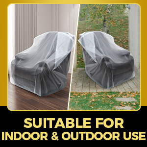 indoor outdoor renovation living room house home cover bag storage moving relocation furniture